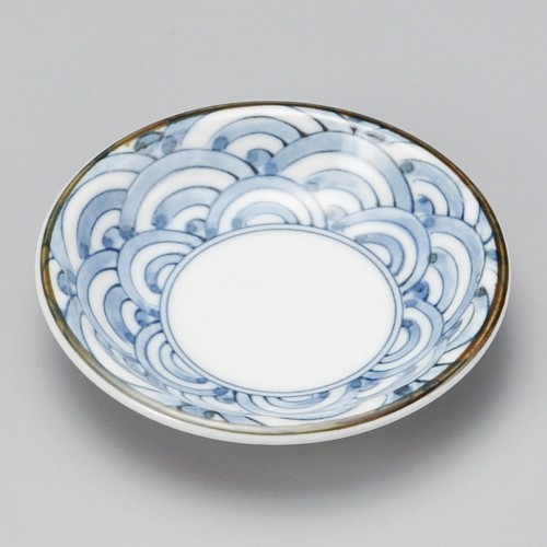43235-611 波玉渕3.0皿|業務用食器カタログ陶里30号