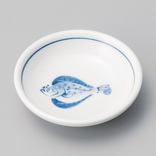 43303-461 ひらめ丸小皿|業務用食器カタログ陶里30号