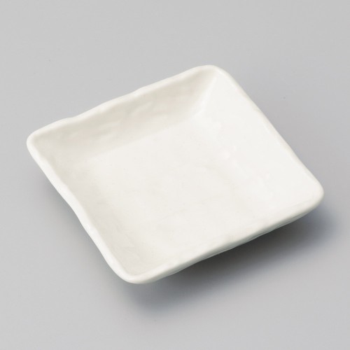 43309-541 白釉そぎ角小皿|業務用食器カタログ陶里30号