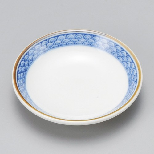 43323-651 渕青海波玉渕2.8皿|業務用食器カタログ陶里30号