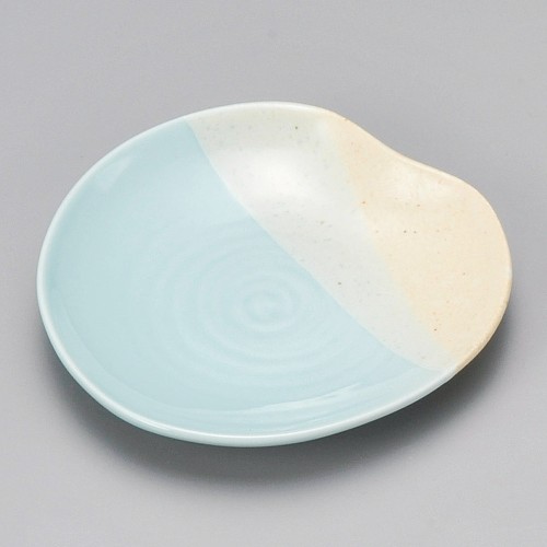 43401-641 ほのかブルー10㎝小皿|業務用食器カタログ陶里30号