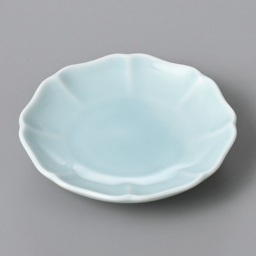 43420-541 青磁花型豆皿|業務用食器カタログ陶里30号