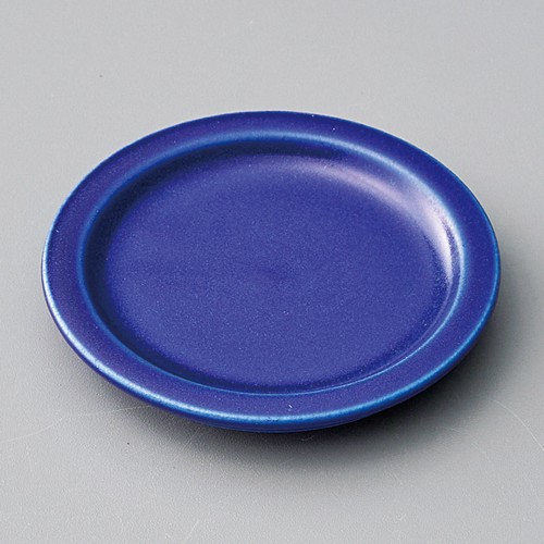 43505-081 コバルトブルーリム小皿|業務用食器カタログ陶里30号