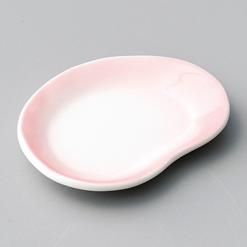 43508-131 ピンク吹小皿|業務用食器カタログ陶里30号