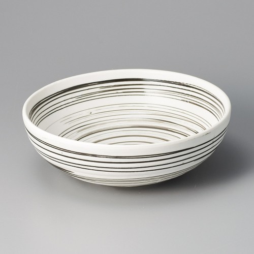 44409-051 白うず8.0ボール|業務用食器カタログ陶里30号