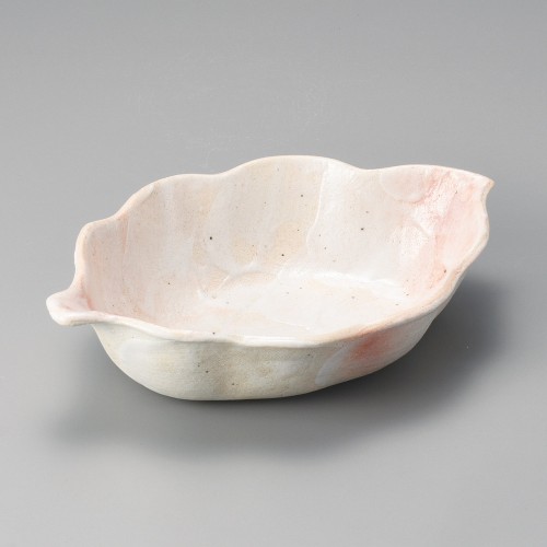 45902-671 桜志野木の葉大鉢|業務用食器カタログ陶里30号
