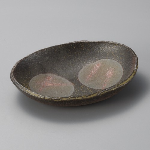 46401-431 炭化6.5楕円皿|業務用食器カタログ陶里30号