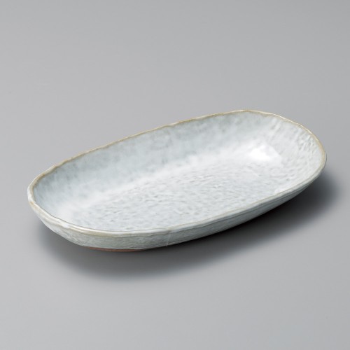 46518-451 gray楕円ボール(大)|業務用食器カタログ陶里30号