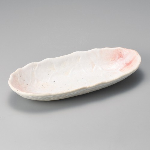 46722-671 桜志野長盛皿|業務用食器カタログ陶里30号