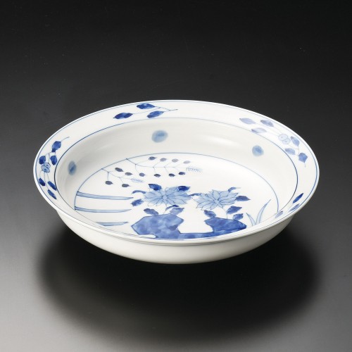 47231-651 岩牡丹兜鉢(大)|業務用食器カタログ陶里30号