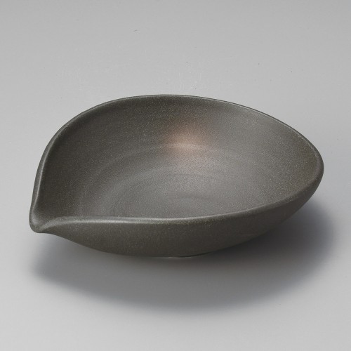 47316-461 備前風片口ボール(大)|業務用食器カタログ陶里30号
