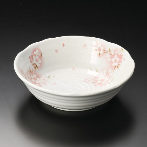 47443-021 間取桜5.5鉢|業務用食器カタログ陶里30号