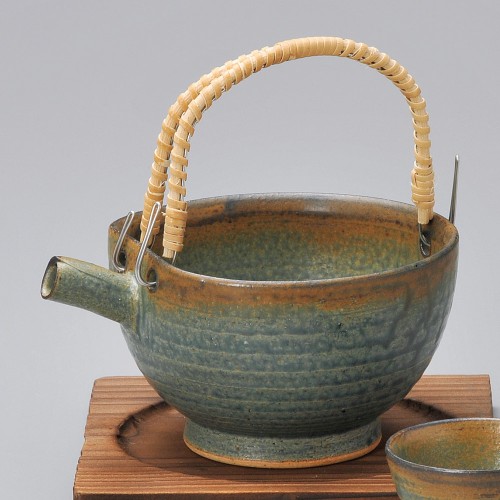 48036-311 織部伊良保片口冷酒器|業務用食器カタログ陶里30号