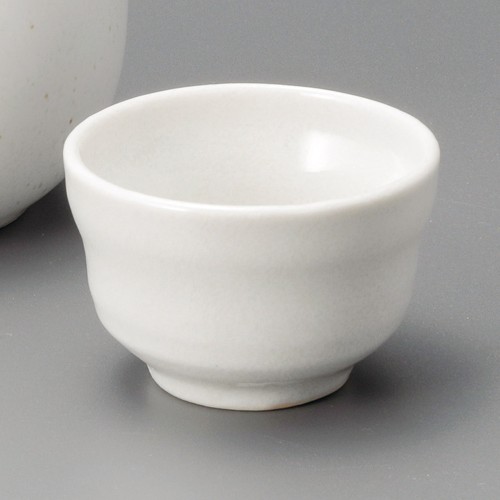 48328-601 白備前冷酒盃|業務用食器カタログ陶里30号