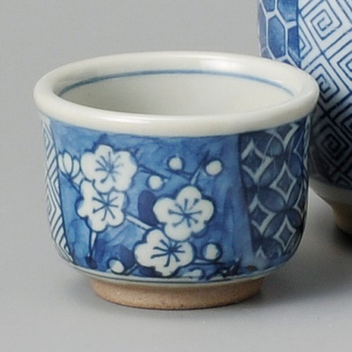 48449-411 祥端花ぐい呑|業務用食器カタログ陶里30号