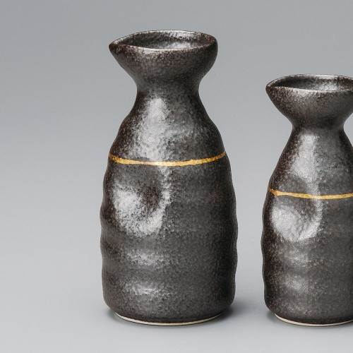 48552-641 いぶし金2号徳利|業務用食器カタログ陶里30号