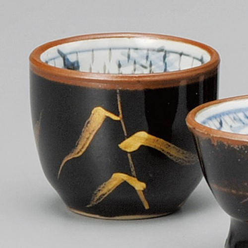 48612-181 天目金芦(土物)丸ぐい呑|業務用食器カタログ陶里30号