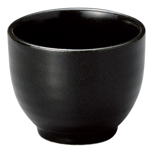 49433-581 黒釉盃|業務用食器カタログ陶里30号