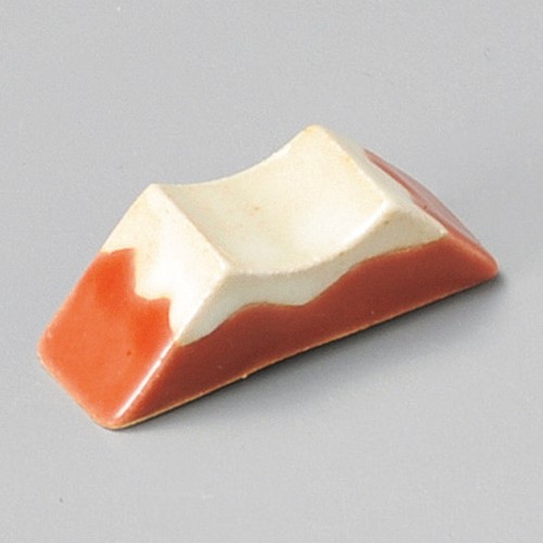 51042-081 赤富士山箸置|業務用食器カタログ陶里30号