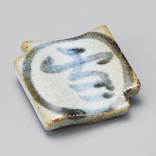 51063-461 乾山(雪)瓦形箸置|業務用食器カタログ陶里30号