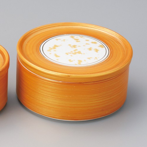 52703-401 金彩見込散し蓋物 (大)|業務用食器カタログ陶里30号