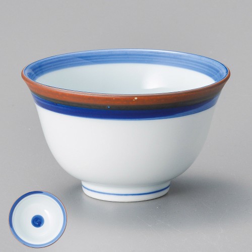 56421-311 二色筋反煎茶|業務用食器カタログ陶里30号