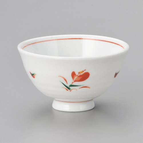 64803-341 白磁花ひらり軽量茶碗|業務用食器カタログ陶里30号