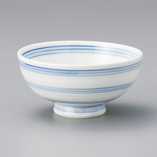 64830-321 三段帯筋丸茶碗|業務用食器カタログ陶里30号