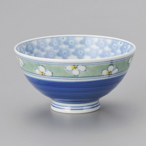 64842-601 内外ゴス巻渕花帯グリン中平|業務用食器カタログ陶里30号