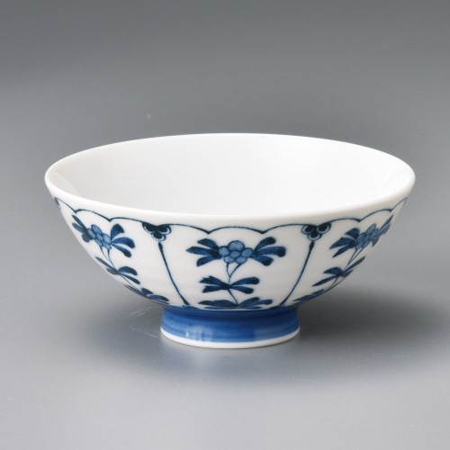 65011-331 古代花茶碗(大)|業務用食器カタログ陶里30号