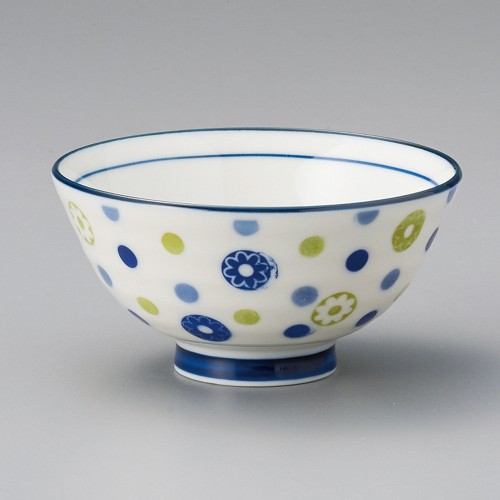 65126-601 マーブル青茶碗|業務用食器カタログ陶里30号
