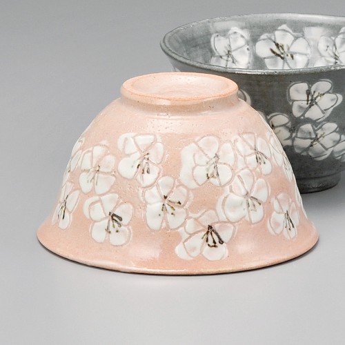 65401-281 桜ピンク茶碗|業務用食器カタログ陶里30号