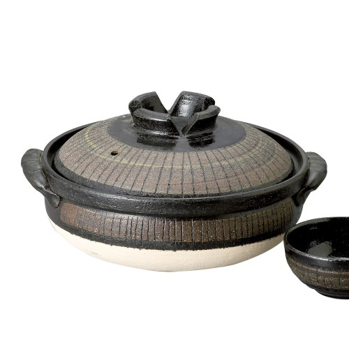 68814-711 黒十草7号深鍋|業務用食器カタログ陶里30号