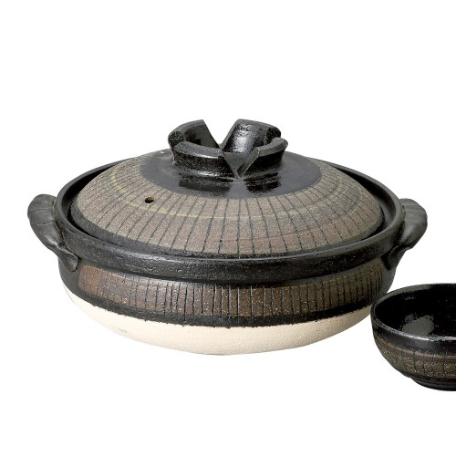 68815-711 黒十草8号深鍋|業務用食器カタログ陶里30号