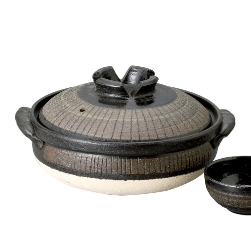 68816-711 黒十草9号深鍋|業務用食器カタログ陶里30号