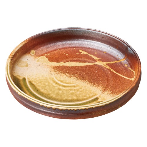 71326-431 古信楽 8.5深丸皿|業務用食器カタログ陶里30号