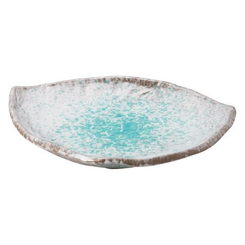 71422-711 青釉 三方皿(中)|業務用食器カタログ陶里30号
