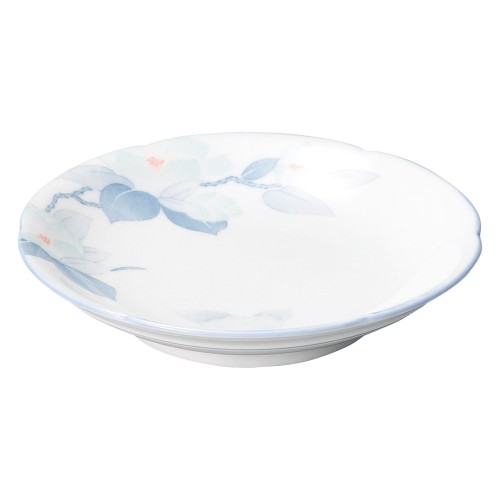 72004-051 清華 花形5.0皿|業務用食器カタログ陶里30号
