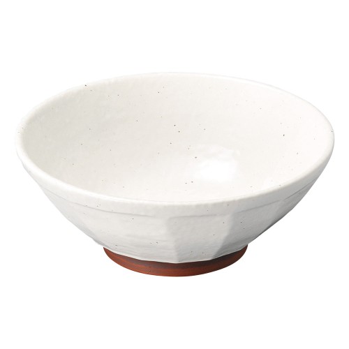 72931-181 粉引石目 型入7.0ラーメン丼|業務用食器カタログ陶里30号