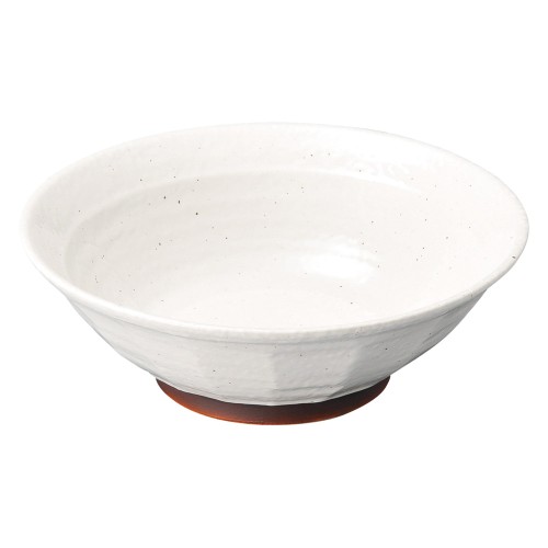 72932-181 粉引石目 型入8.0ラーメン丼|業務用食器カタログ陶里30号
