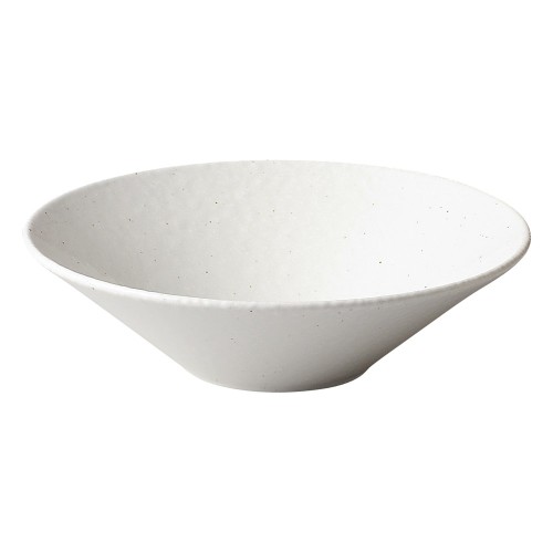 73526-021 白粉引 8.0浅ボール|業務用食器カタログ陶里30号