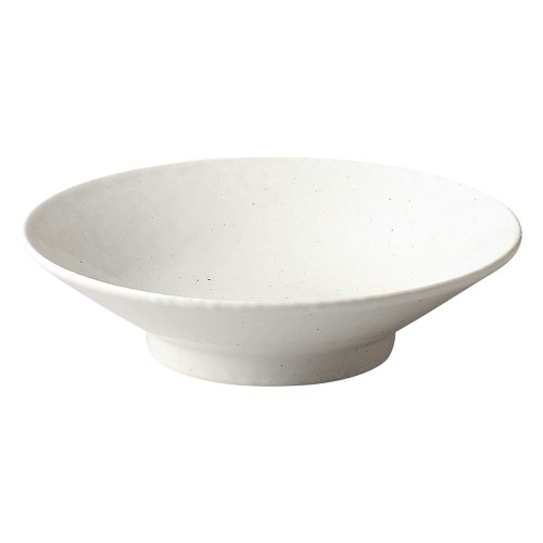 73543-021 白粉引 高台7.5浅丼|業務用食器カタログ陶里30号
