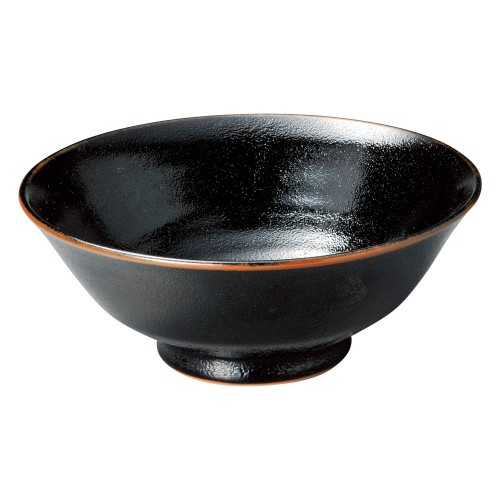 73827-181 ゆず天目 7.0そば丼|業務用食器カタログ陶里30号