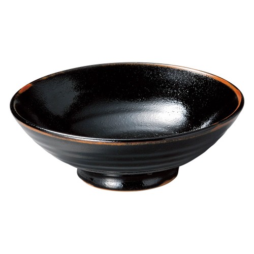 73849-181 ゆず天目 7.0浅丼|業務用食器カタログ陶里30号