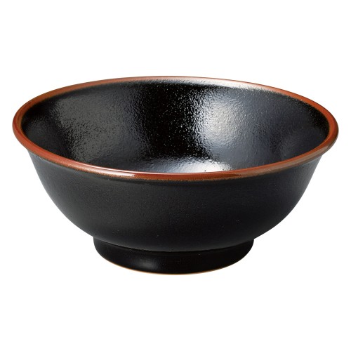 73911-611 ゆず天目 6.5反高台丼|業務用食器カタログ陶里30号