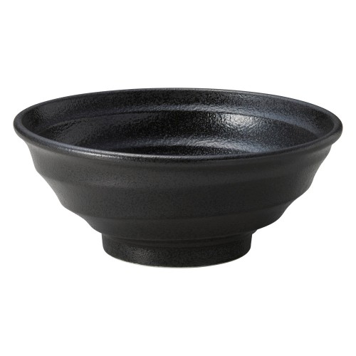 74203-471 らせん ブラック7.0丼|業務用食器カタログ陶里30号