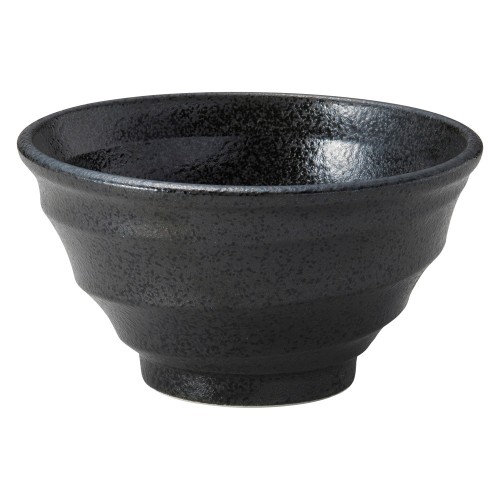 74210-471 らせん ブラック5.5丼|業務用食器カタログ陶里30号