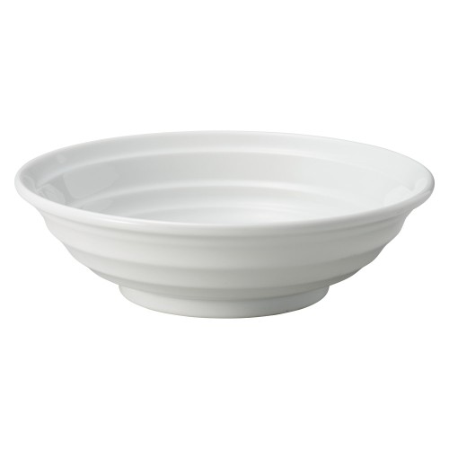 74225-471 らせん ホワイト麺丼(大)|業務用食器カタログ陶里30号