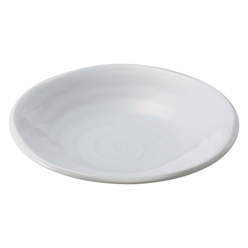 74245-471 らせん ホワイト7.0深皿|業務用食器カタログ陶里30号