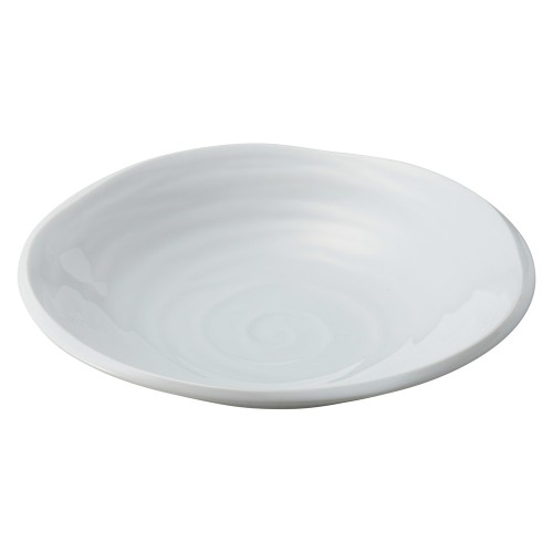 74246-471 らせん ホワイト8.0深皿|業務用食器カタログ陶里30号